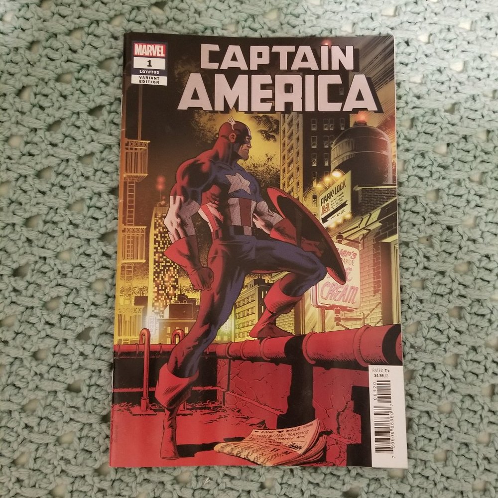 Captain America #1 Variant Comic Issue